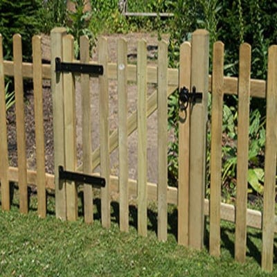 Forest Ultima Pale Gate x 3ft (h) - Forest Garden