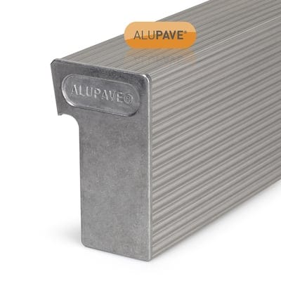 Alupave Gutter End Cap - Clear Amber