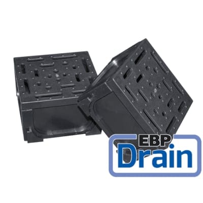 EBP-Domestic Drain Corner Piece w/Polypropylene Grating - EBP Building Products
