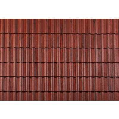 Double Roman Roof Tile - Cottage Red (Band of 32) - Russell