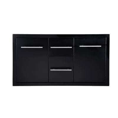 Sunstone Multi Storage Combo with Plastic Bin - Sunstone Outdoor Kitchens