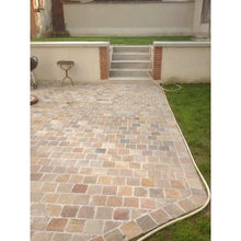 Load image into Gallery viewer, Raj Blend Sandstone Cobbles/Edging Pack (23.04m2 - 900 Pieces per Pack) - Paveworld

