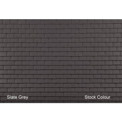 Plain Roof Tile - Slate Grey (Band of 10) - Russell