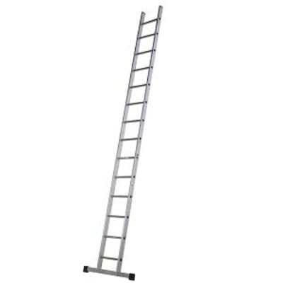 Aluminium Single Section Trade 200 Extension Ladder - All Lengths - Youngman