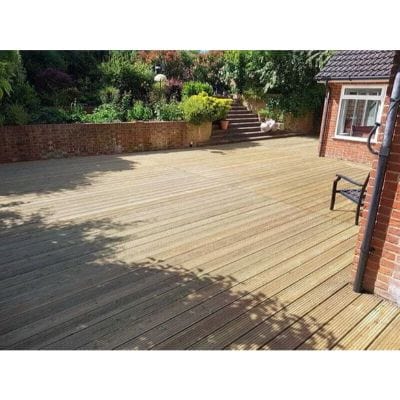 Natural Finish Decking Board - All Sizes - Jacksons Fencing