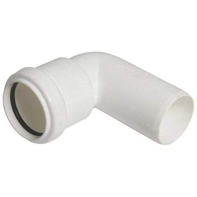 Push-Fit Waste 90 Degree Conversion Bend - All Sizes - Floplast Drainage