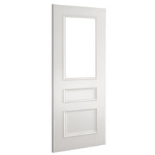 Load image into Gallery viewer, Windsor White Primed Bevelled Glaze Internal Door - All Sizes - Deanta
