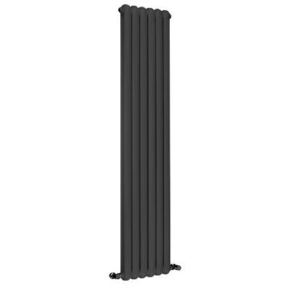 Adhra Radiator Aqua Adare Vertical Steel Designer Wall-Mounted Radiator - Shop Online ...