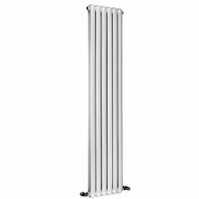 Load image into Gallery viewer, Adare Vertical Steel Designer Wall-Mounted Radiator - All Sizes - Aqua
