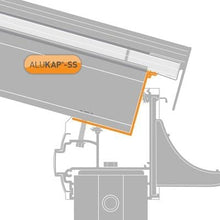 Load image into Gallery viewer, Alukap-SS Low Profile Cap - Full Range - Clear Amber Roofing
