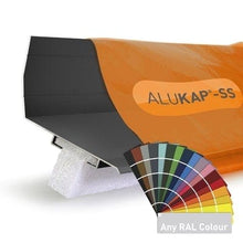 Load image into Gallery viewer, Alukap-SS Top Wall Flashing - All Sizes - Clear Amber
