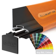 Load image into Gallery viewer, Alukap-XR 60mm Wall Bar 45mm SL Fit RG Alu E/Cap - Clear Amber
