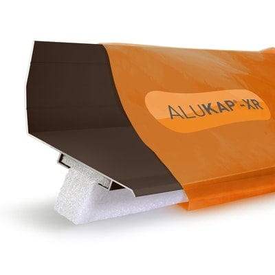 Alukap-XR Top Wall Flashing - All Sizes - Clear Amber