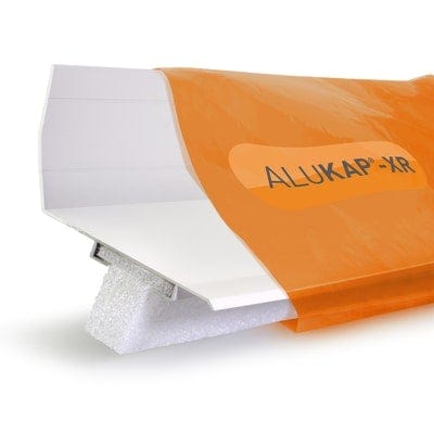 Alukap-XR Top Wall Flashing - All Sizes - Clear Amber