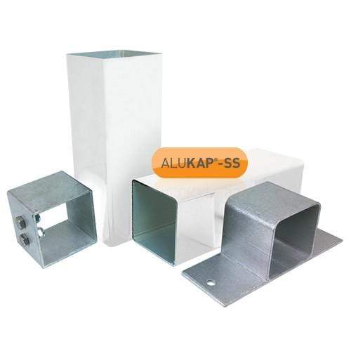 Alukap-SS Complete post & bracket kit 3000mm - All Colours - Clear Amber Roofing