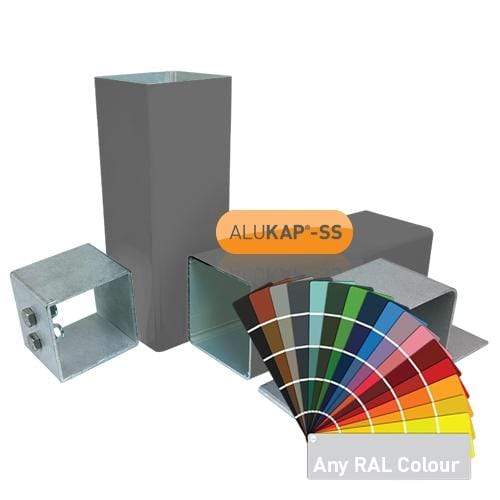 Alukap-SS Complete post & bracket kit 3000mm - All Colours - Clear Amber Roofing