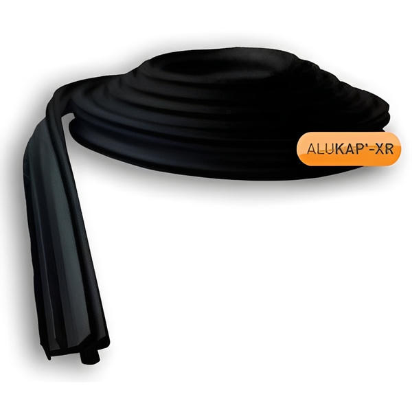 Alukap-XR Standard Bar & Ridge Gasket 1m - Clear Amber Roofing