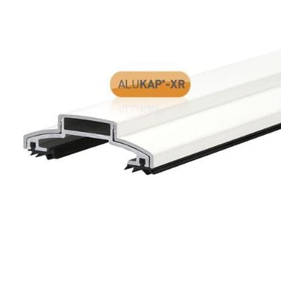 Alukap-XR 60mm Bar No RG BR Alu E/Cap - All Lenths - Clear Amber