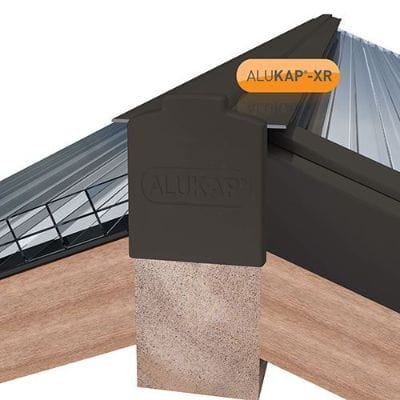 Alukap-XR Hip Bar No RG Alu E/Cap - All Lengths - Clear Amber