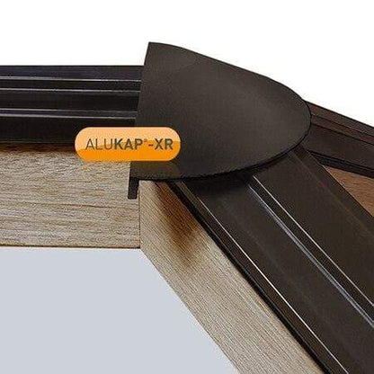 Alukap-XR Roof Lantern Radius End Cap - All Colours - Clear Amber Roofing