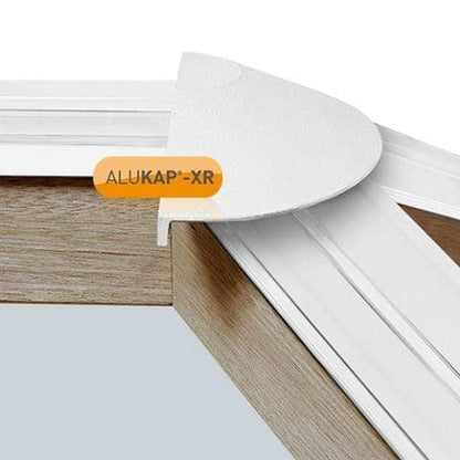 Alukap-XR Roof Lantern Radius End Cap - All Colours - Clear Amber Roofing