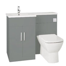 Load image into Gallery viewer, Aquatrend Petite WC Unit, Base Unit &amp; Basin - All Colours - Aqua
