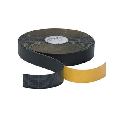 Class O Pipe Insulation Tape 50mm x 15m x 3mm Black - Armaflex Heating & Plumbing