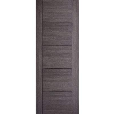 Vancouver Ash Grey Pre-Finished 5 Panel Interior Door - All Sizes - LPD Doors Doors