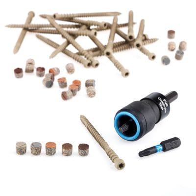 Trex Starborn ProPlug System (350 Screws and 350 Plugs per Tub) - All Colours - Trex