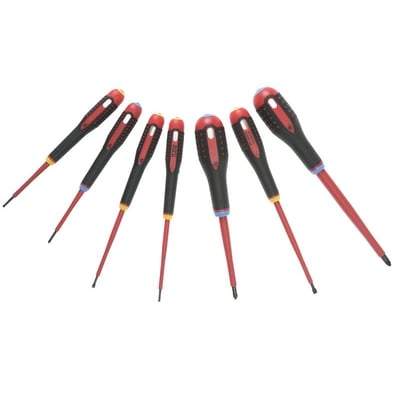 VDE ERGO Screwdriver - 7 Piece Set - Bahco