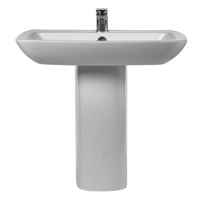 Bella 570mm Basin - 1 Tap Hole - Aqua