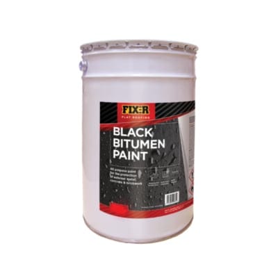 FIX-R SG150025 Bituminous Paint Black x 5 Litre - Fix-R