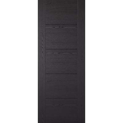 Vancouver Black Ash Pre-Finished Laminate Interior Door - All Sizes - LPD Doors Doors