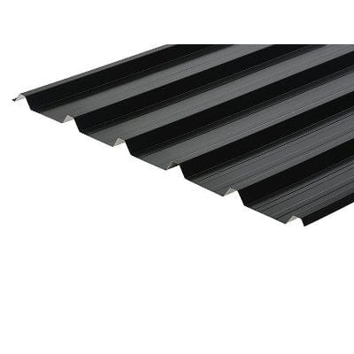 Cladco 32/1000 Box Profile Polyester Paint Coated 0.7mm Metal Roof Sheet (Black) - All Sizes - Cladco