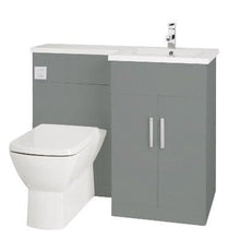 Load image into Gallery viewer, Aquatrend Petite WC Unit, Base Unit &amp; Basin - All Colours - Aqua
