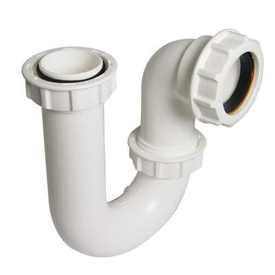 P Trap 76mm Seal - All Sizes - Floplast Drainage