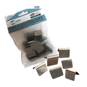 Lead Flashing Clips - Pack of 50