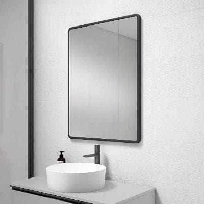 Capri Rectangular Mirror - 600 x 800mm - Aqua