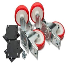 Load image into Gallery viewer, 6&quot; Casters (supply only) c/w fixing kit - Armorgard
