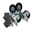 6" Casters With Fixing Kit