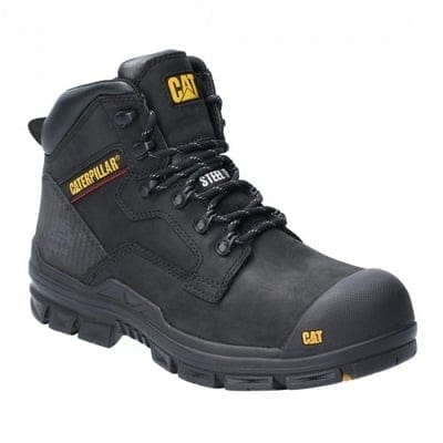 Bearing Water Resistant Safety Boot Black - All Sizes - Caterpillar