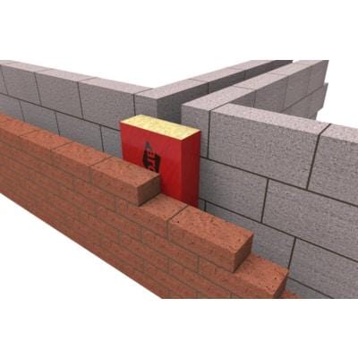 Party Wall Cavity Stop Socks Red - All Sizes - ARC Insulation
