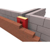 Party Wall Cavity Stop Socks Red - All Sizes