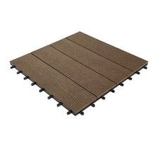 Load image into Gallery viewer, Cladco Composite Woodgrain Effect Decking Tile 600mm x 600mm - All Colours (Pack of 4) - Cladco
