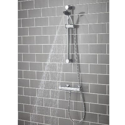 Entrée Shower Pack (Exposed Valve and Slide Rail Kit) - Aqua
