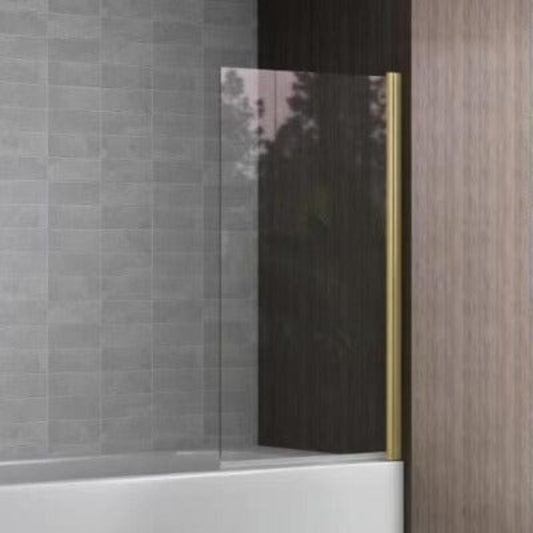 Velar 6mm Bath Screen - 1400mm x 800mm - Aqua