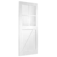 Load image into Gallery viewer, White Primed Cottage with Clear Glass Internal Door - XL Joinery
