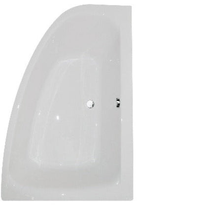 Cloud Offset Corner Bath - 1500 x 1000mm - Aqua