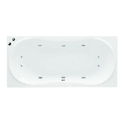 Comet 10 Jet Whirlpool Bath - Aqua