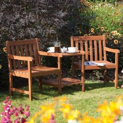 Hampton Companion Seat - Rowlinson Outdoor & Garden